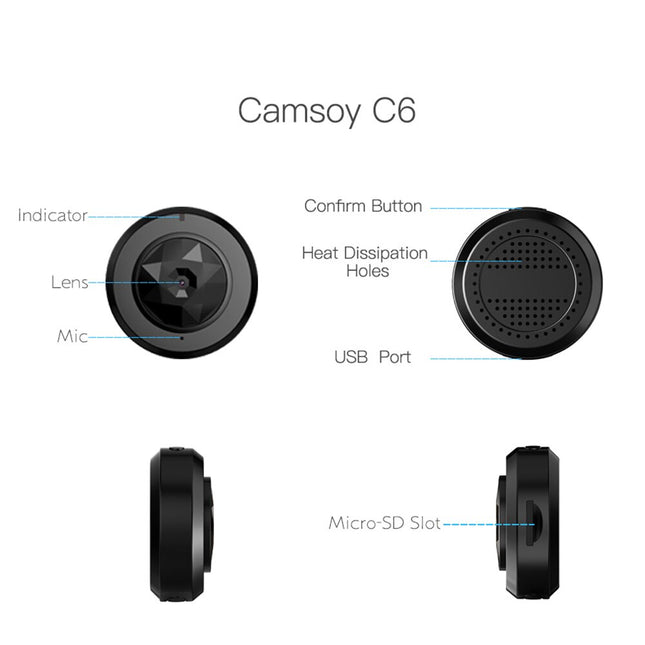 Mini HD 1080P IP Camera: WiFi-enabled Surveillance Camera with Night Vision and Motion Detection for Smart Homes and Baby Monitoring