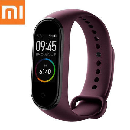 General||Xiaomi Mi Band 4 Smart Wristband: 5ATM Heart Rate Monitor and Wine Red Color