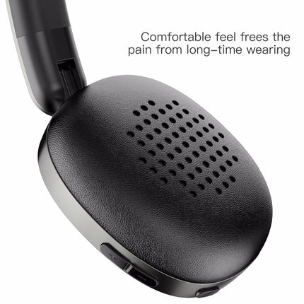 Baseus D01 Wireless Bluetooth Headphone: Stereo Headset with Mic and Young Attitude