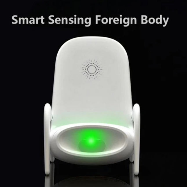 Portable Mini Chair Wireless Charger Stand with Musical Speaker Function for All Phones