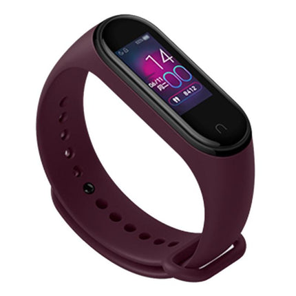 Xiaomi Mi Band 4 Smart Wristband: 5ATM Heart Rate Monitor and Wine Red Color