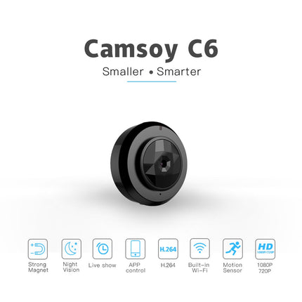 Security Camera||Mini HD 1080P IP Camera: WiFi-enabled Surveillance Camera with Night Vision and Motion Detection for Smart Homes and Baby Monitoring