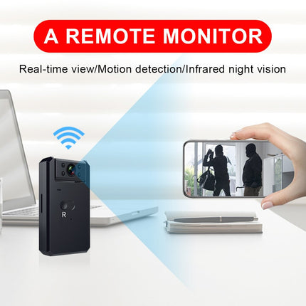 4K Mini WiFi Camera: Smart Wireless Camcorder with IP Hotspot, HD Night Vision Video, Micro Small Cam, and Motion Detection for Vlogging and Espionage
