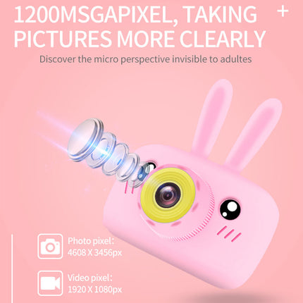 2-inch Cute Cartoon Camera Toys for Birthdays and Gifts with 1600w Resolution (HD Digital Camera for Children)