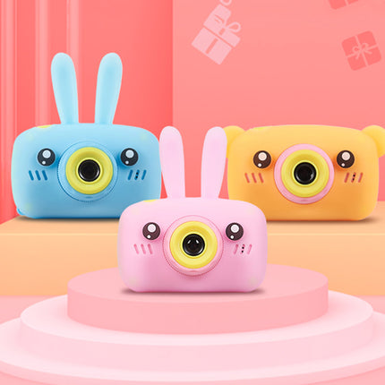 Security Camera||HD Digital Camera for Children - 2-inch Cute Cartoon Camera Toys for Birthdays and Gifts with 1600w Resolution