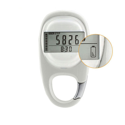 Mountain Climbing Running Pedometer for Adults with Clip, Fitness Information Tool