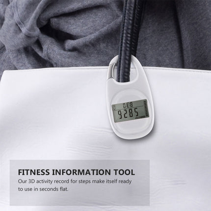 Mountain Climbing Running Pedometer for Adults with Clip, Fitness Information Tool