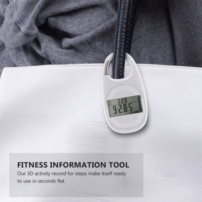 Mountain Climbing Running Pedometer for Adults with Clip, Fitness Information Tool