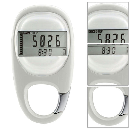 Mountain Climbing Running Pedometer for Adults with Clip, Fitness Information Tool