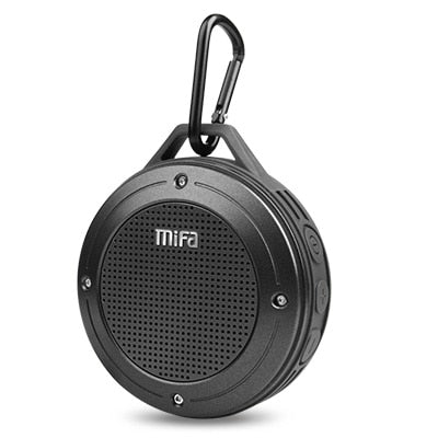 MIFA F10 Outdoor Wireless Bluetooth Stereo Portable Speaker: Shock Resistant and IPX6 Waterproof with Bass and Built-in Mic