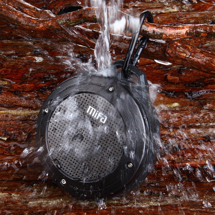 MIFA F10 Outdoor Wireless Bluetooth Stereo Portable Speaker: Shock Resistant and IPX6 Waterproof with Bass and Built-in Mic
