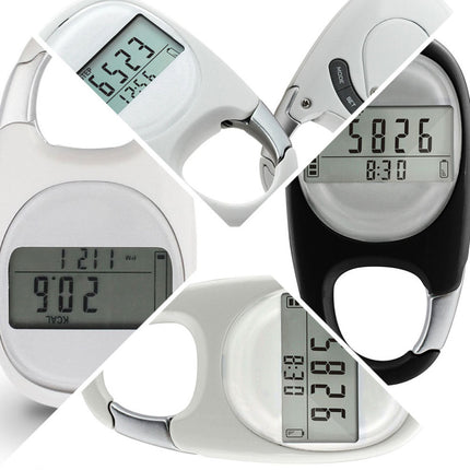 Mountain Climbing Running Pedometer for Adults with Clip, Fitness Information Tool