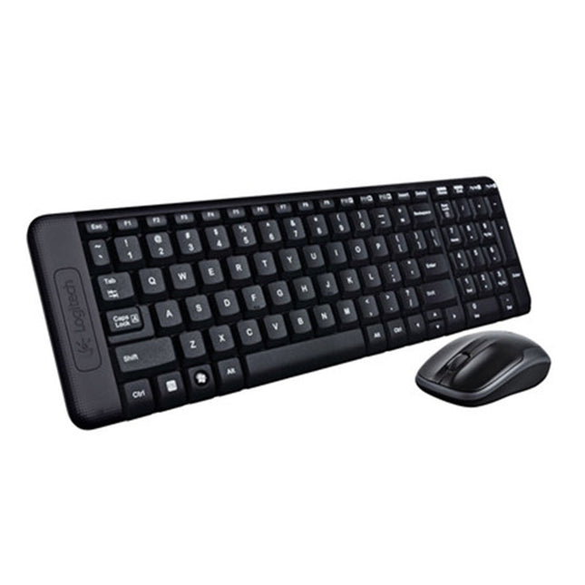 Logitech MK220 Wireless Keyboard and Mouse Combo Set with Original Optical Waterproof Ergonomics Keyboard and Mouse for Gaming Laptops