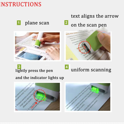 Smart Scanner Marker Pen: Automatically Scans Text and Recognizes Handwriting